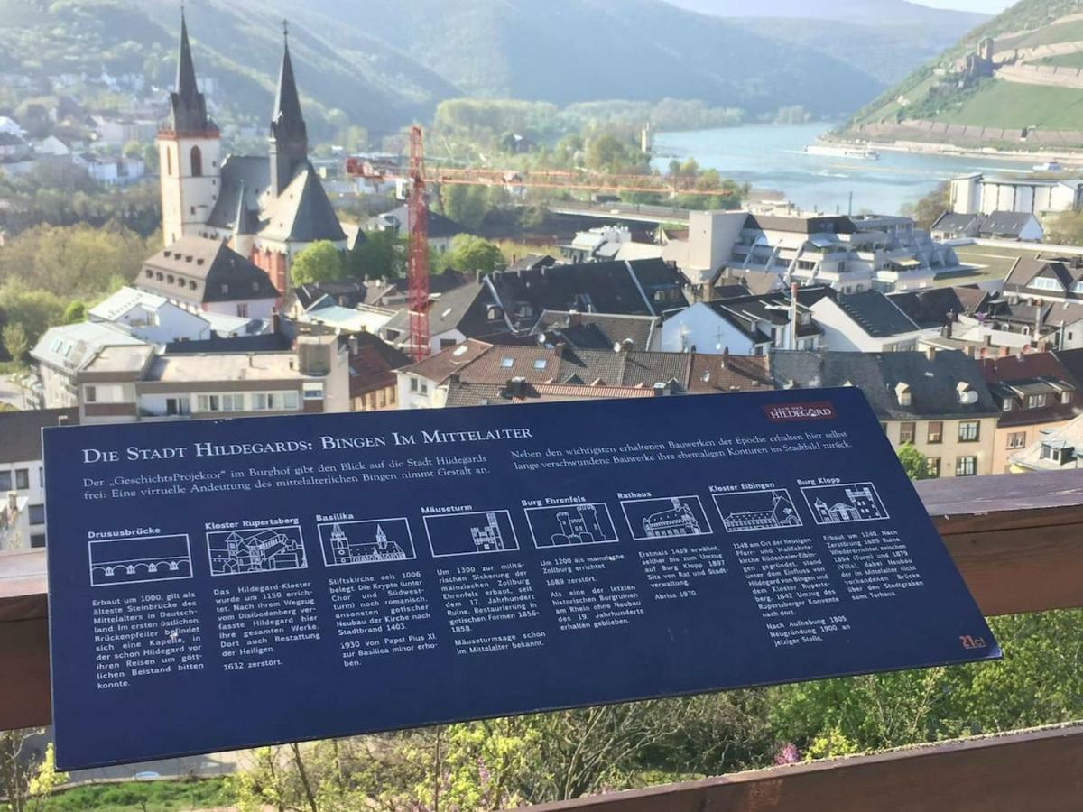 Schoene, Neue Ferienwohnung Am Rhein Und Mit Balkon Bingen am Rhein Buitenkant foto